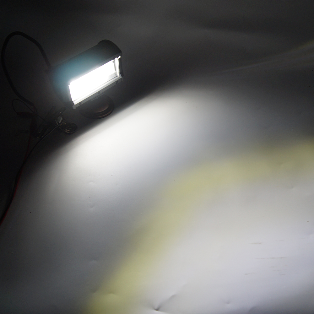 72W بقعة مستطيلة شعاع LED LED مصابيح العمل الخفيفة لركوب ماء TURCK