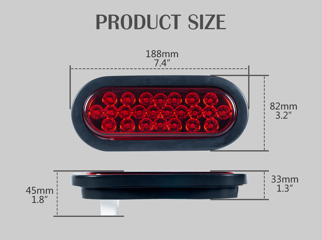 LED الذيل ضوء