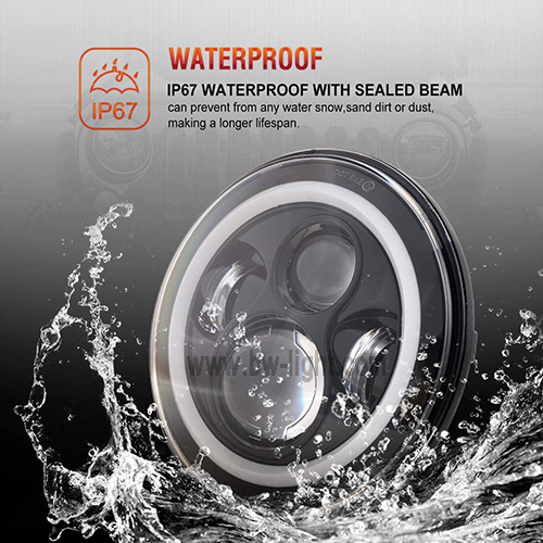 مستطيل 60W*2 مصباح عمل LED للمقطورة