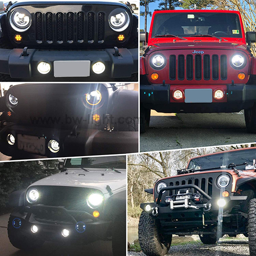مستطيل 60W*2 مصباح عمل LED للشاحنات