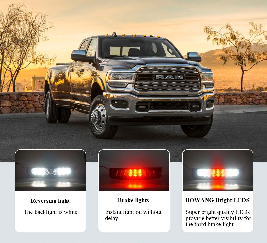 رام دودج هاي جبل أضواء الفرامل الثالثة