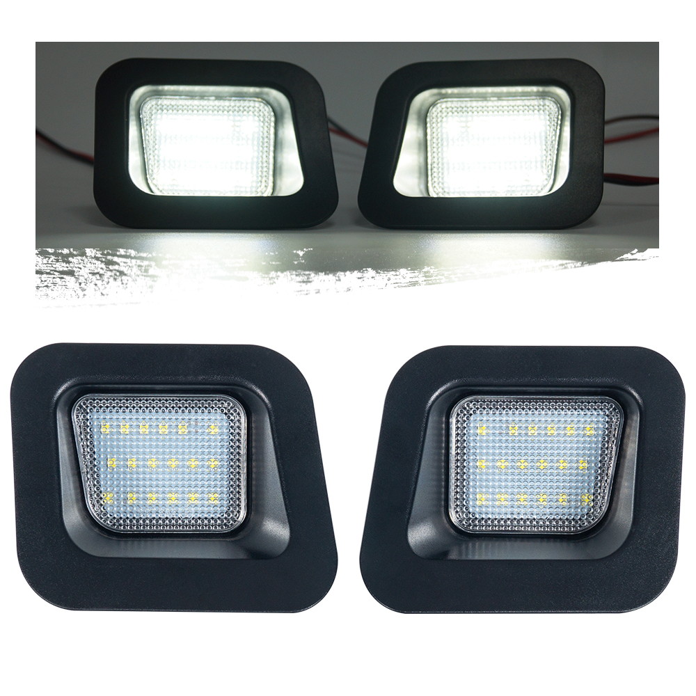 مصباح لوحة ترخيص مجموعة مصابيح LED بالكامل لسيارة دودج 2003-2018 رام 1500 2500 3500