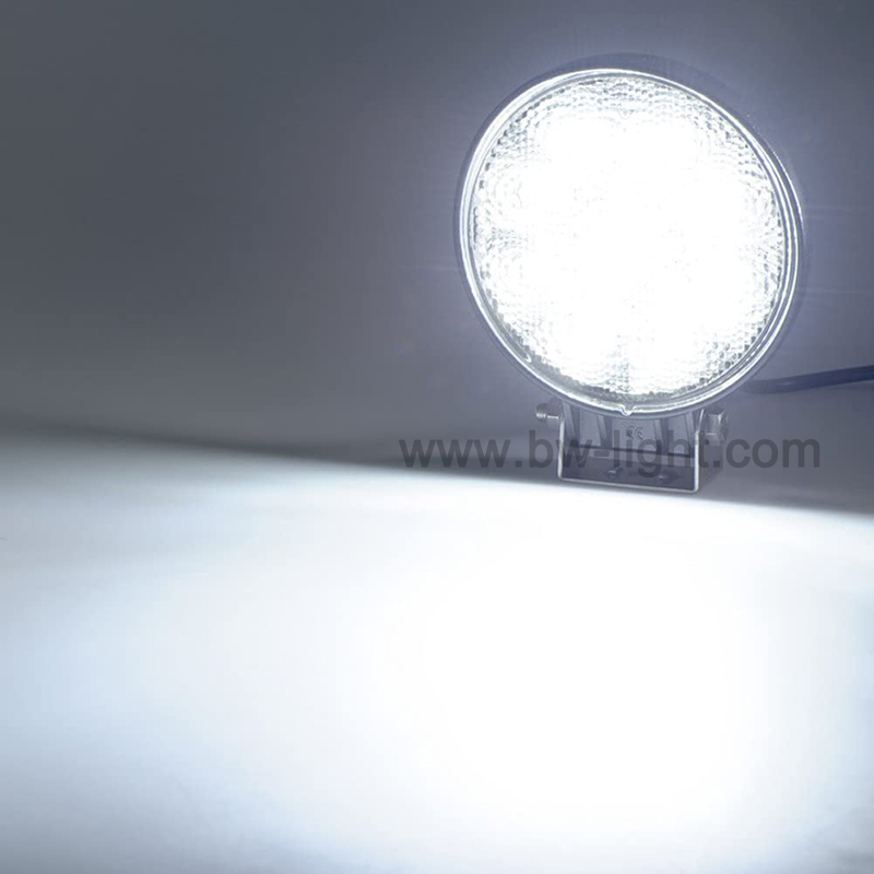  42W Round LED Work Light Kit للسيارات 