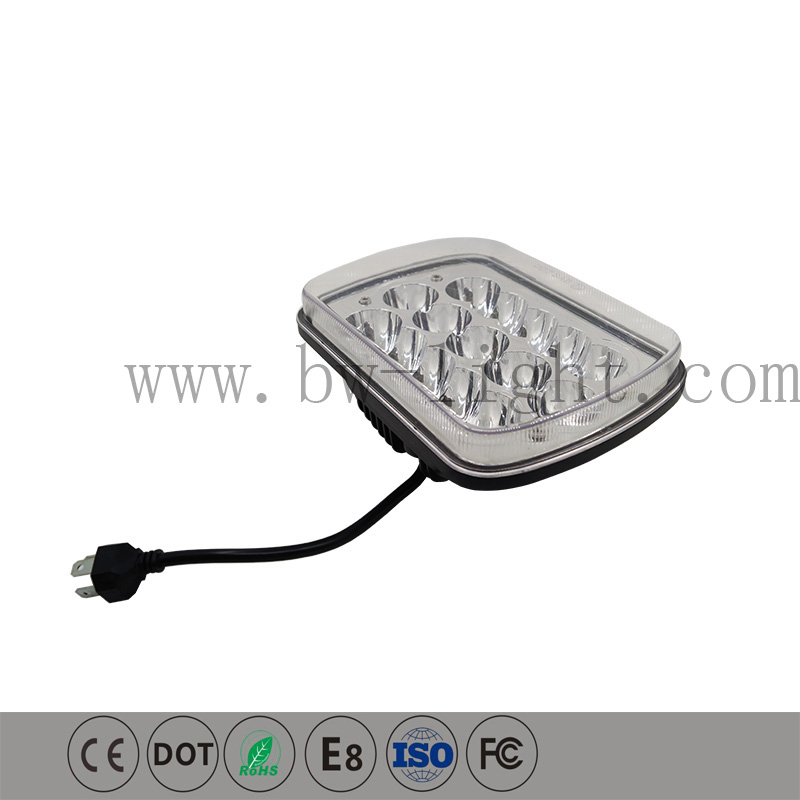 8 بوصة 45W مصابيح عمل LED عالية الإخراج