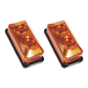 Amber Mini LED Side Marker Light للسيارة