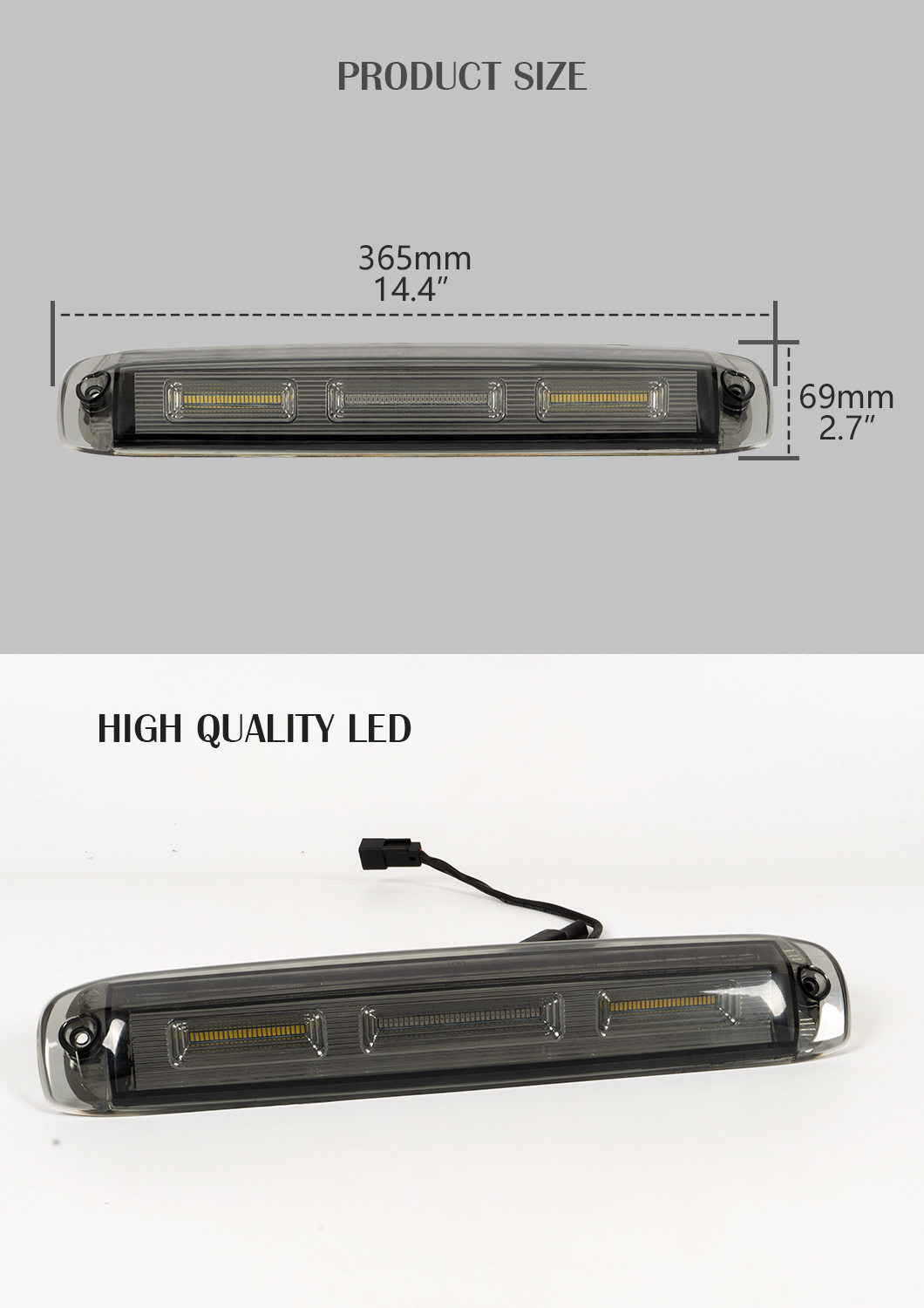 GMC Third Brake Light GX-080WR3014A-S (2)