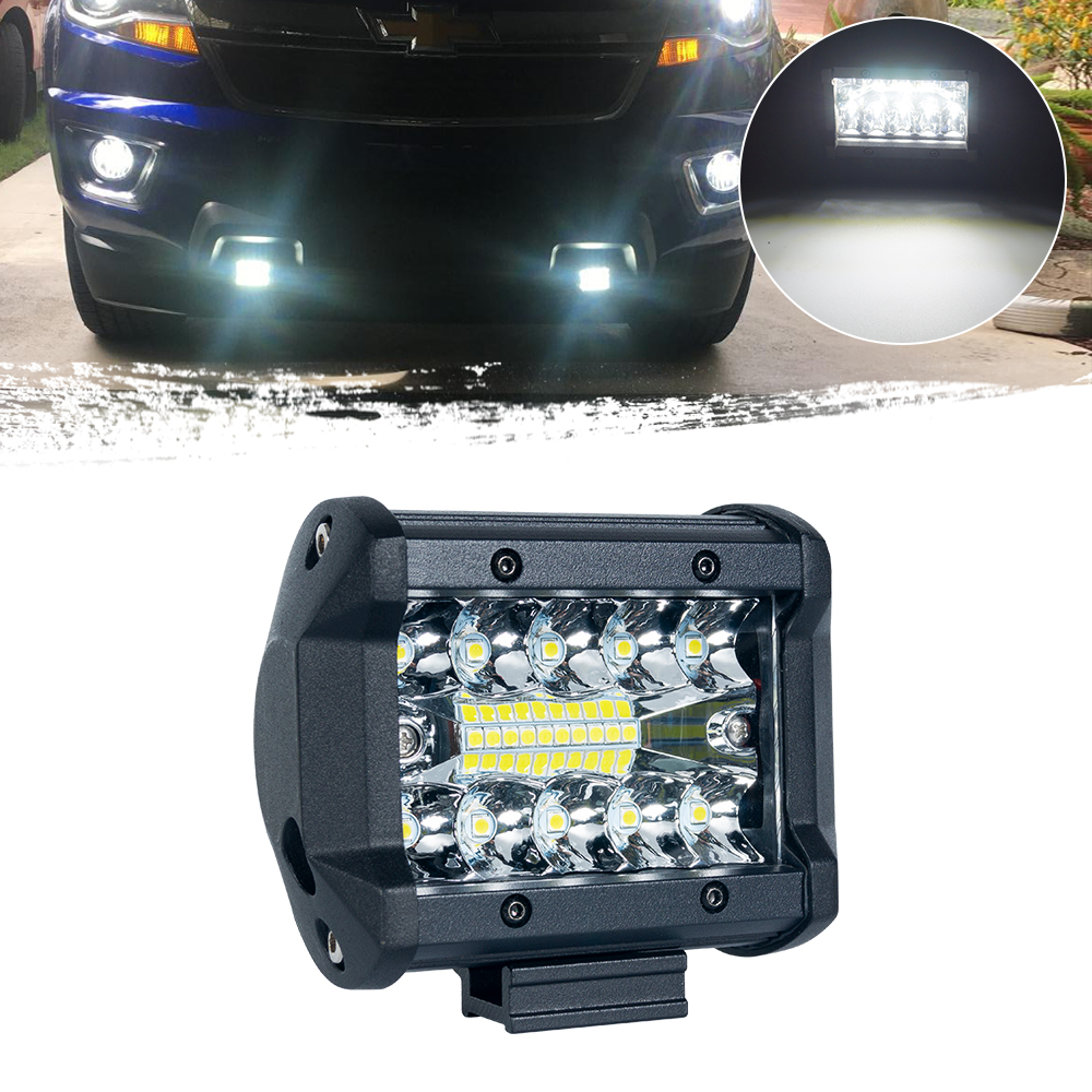 60W LED LED LIGHT BAR ، 4INCH LED WORK LIGHT BAR