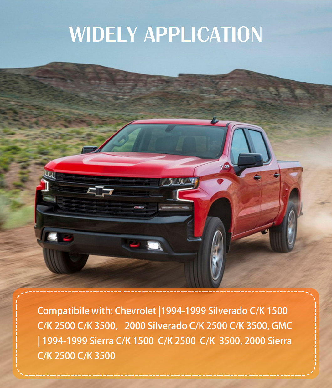 Silveradothird ضوء الفرامل 