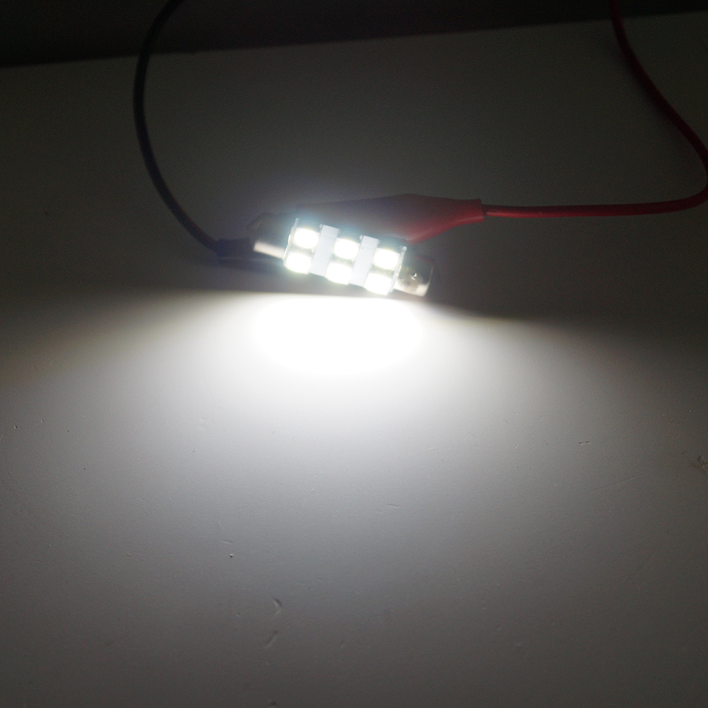 T10 36 ~ 41mm مصابيح Festoon LED LED LED INTRIOR