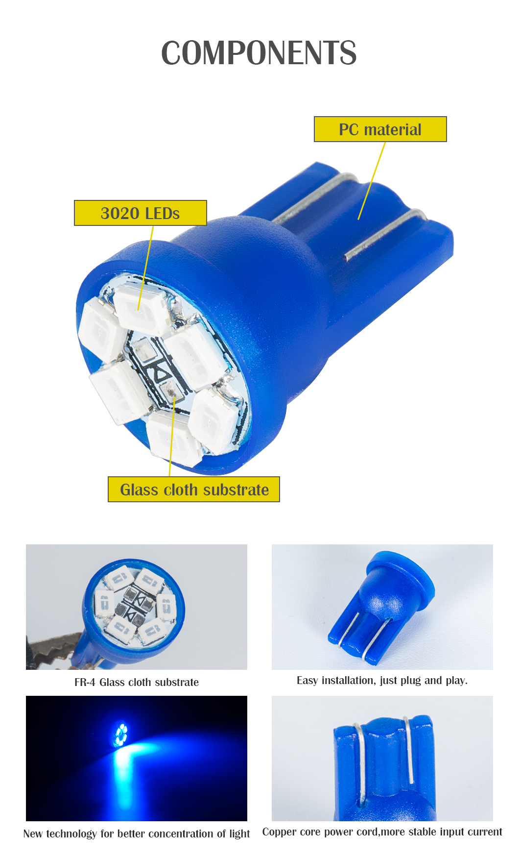 مصابيح T10 (1)