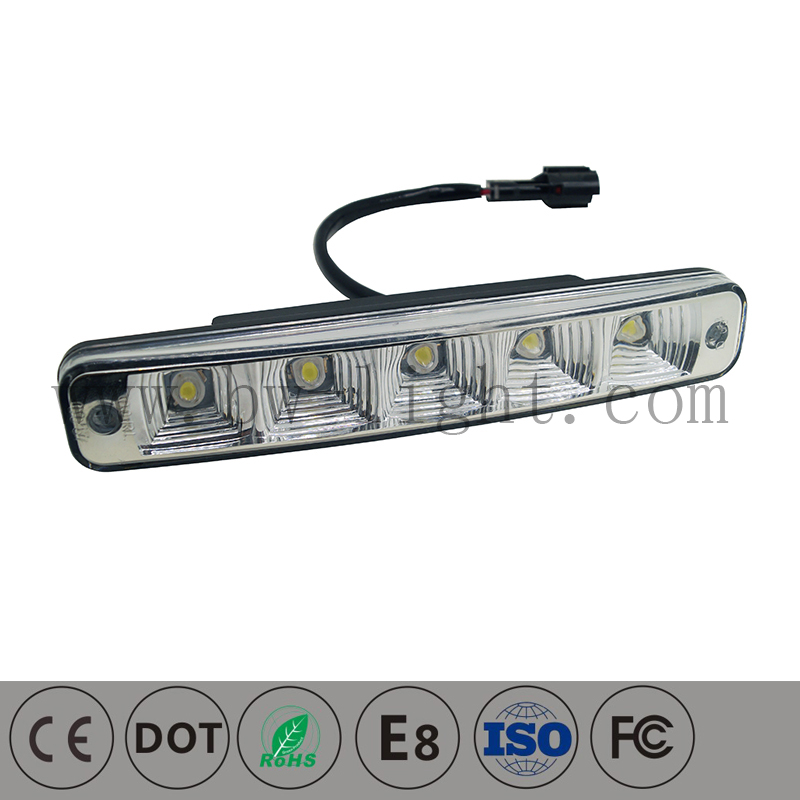 مصباح الإضاءة النهاري LED DRL 6W DC12V