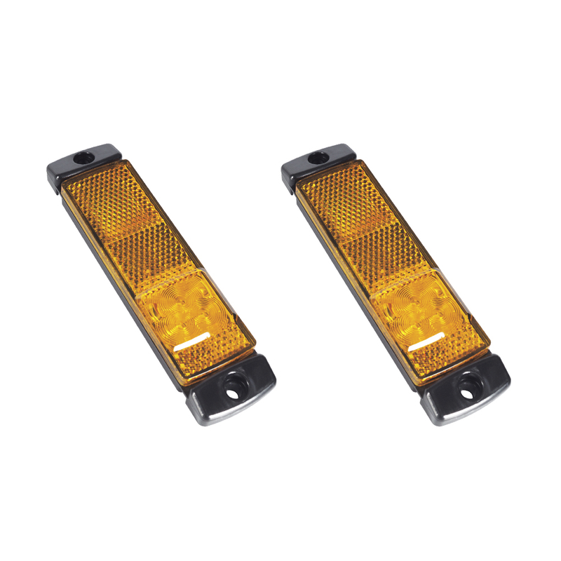 Amber LED Marker Light مع مؤشرات للشاحنة