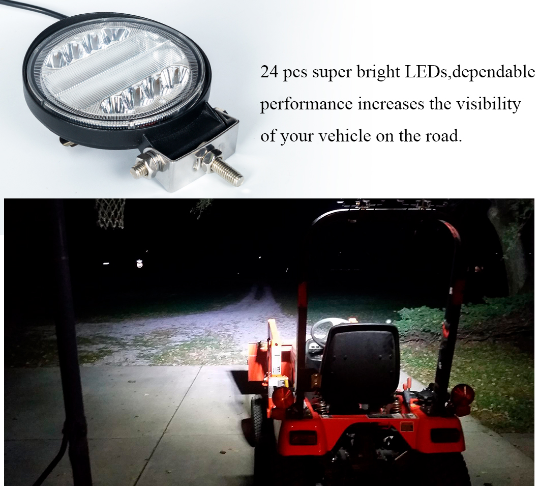 4inch LED Work Light 72W 4 