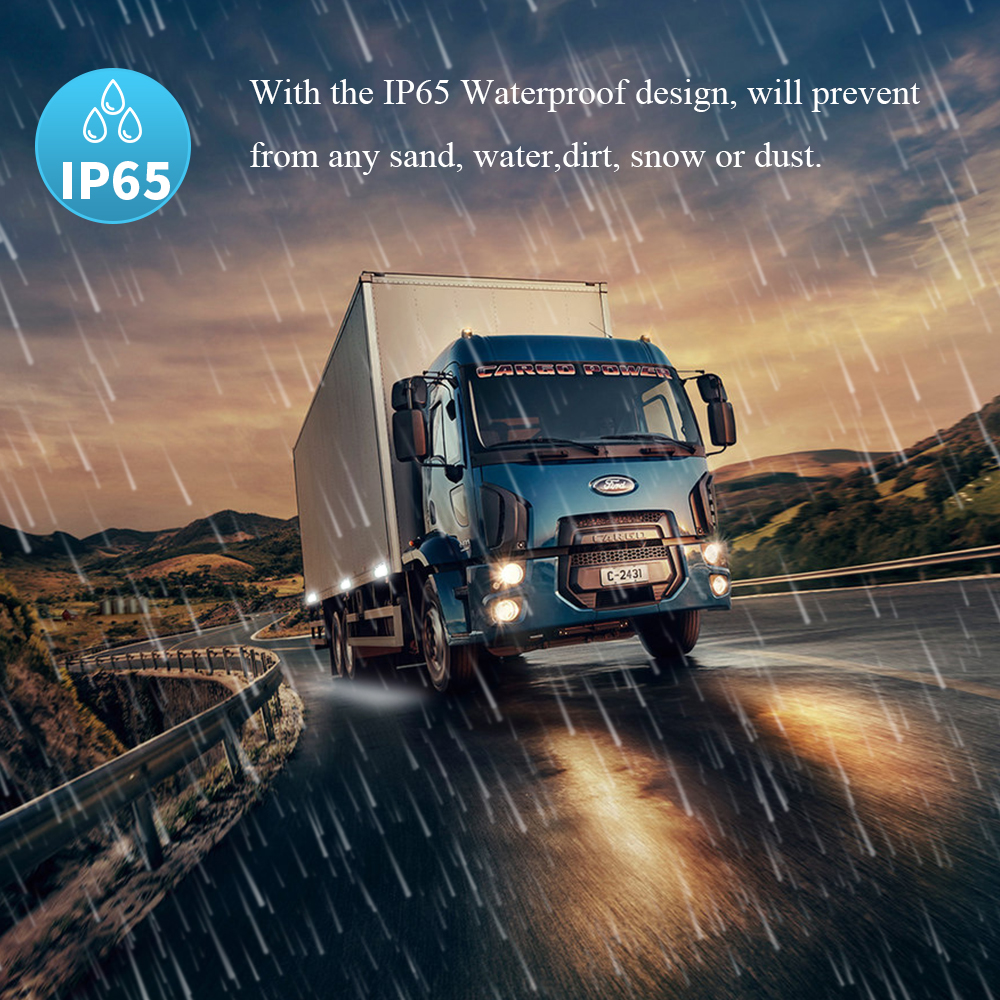 مصابيح العلامات للبضائع ، أضواء العلامات للشاحنة ، أضواء علامة الشحن ، مصابيح علامة LED خضراء ، مصابيح LED للمقطورات