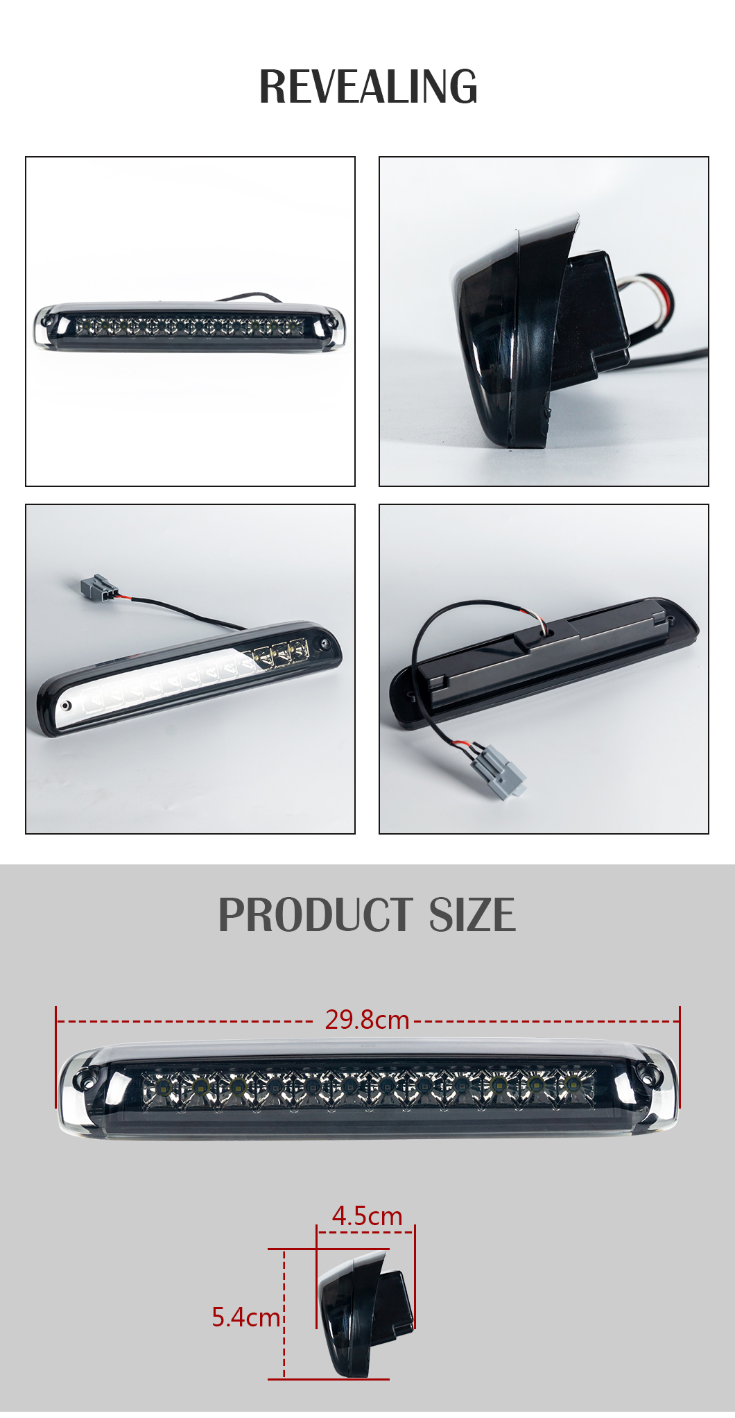 F250high Mount Third Brake Lights GX-012WR05SY