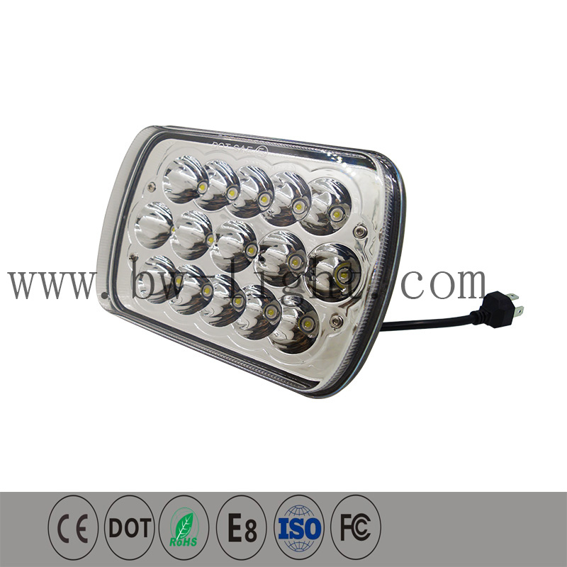 8 بوصة 45W مصابيح عمل LED عالية الإخراج