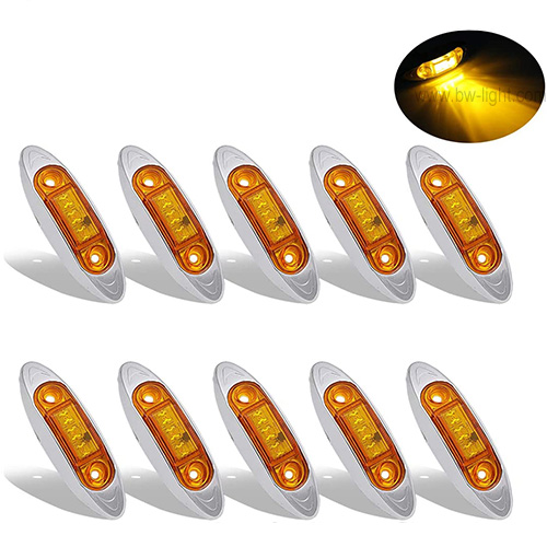 AMBER 24V LED LED LIGHT للشاحنة