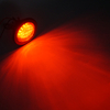 2.5 "بوصة أحمر LED ضوء الذيل مع المطاط