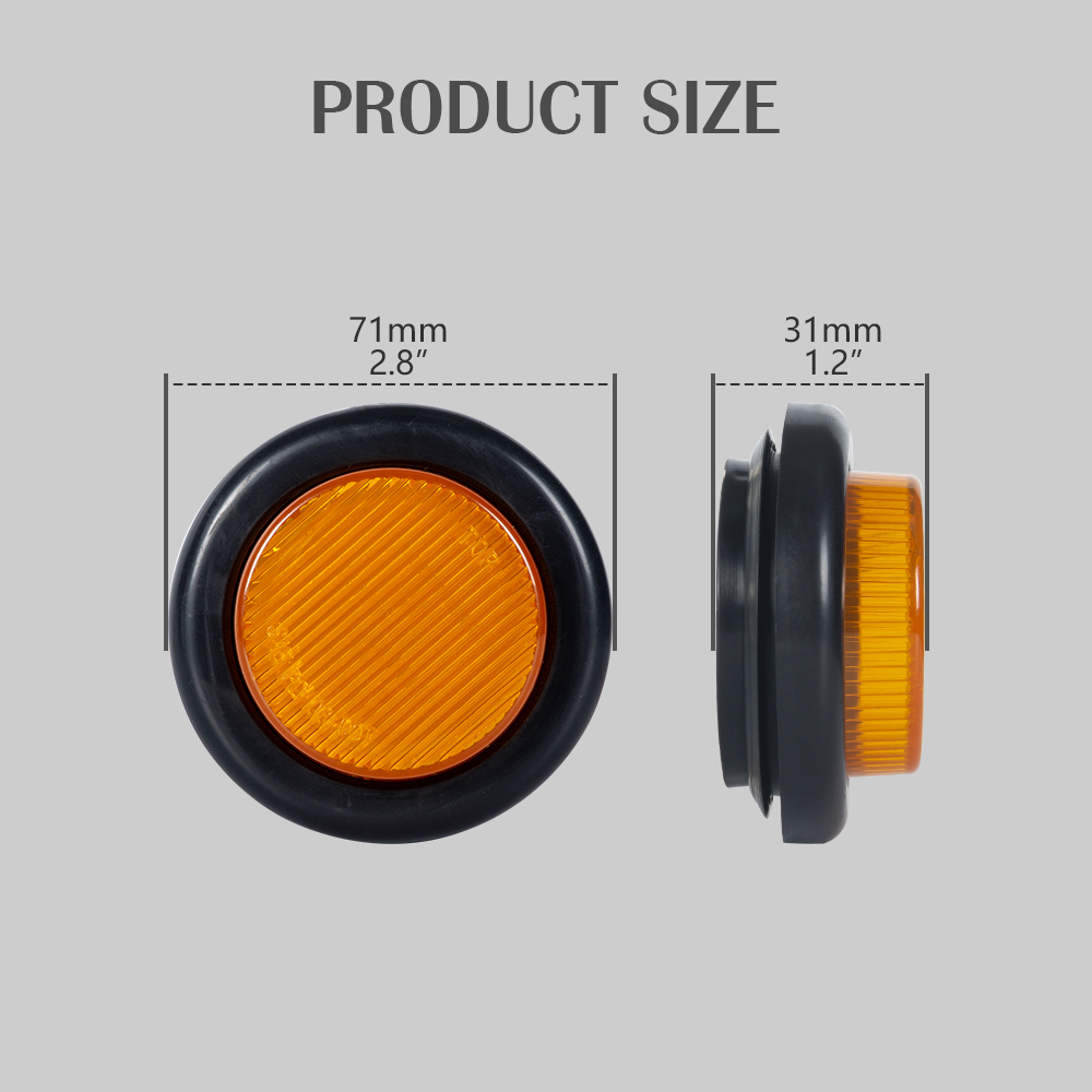 LED REED Side Marker Lights Universal 