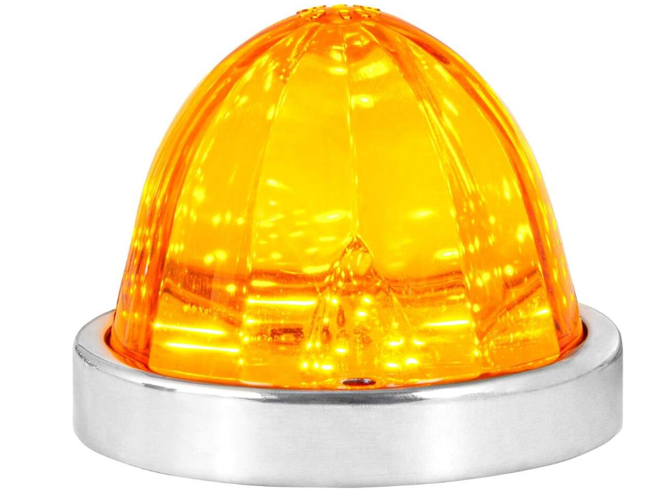 مصابيح البطيخ الصمامية لشاحنة شبه شاحنة خارجي مياه صغيرة البطيخ نصف الشاحنة أضواء السقف علامة الفاتح قذيفة زجاجية