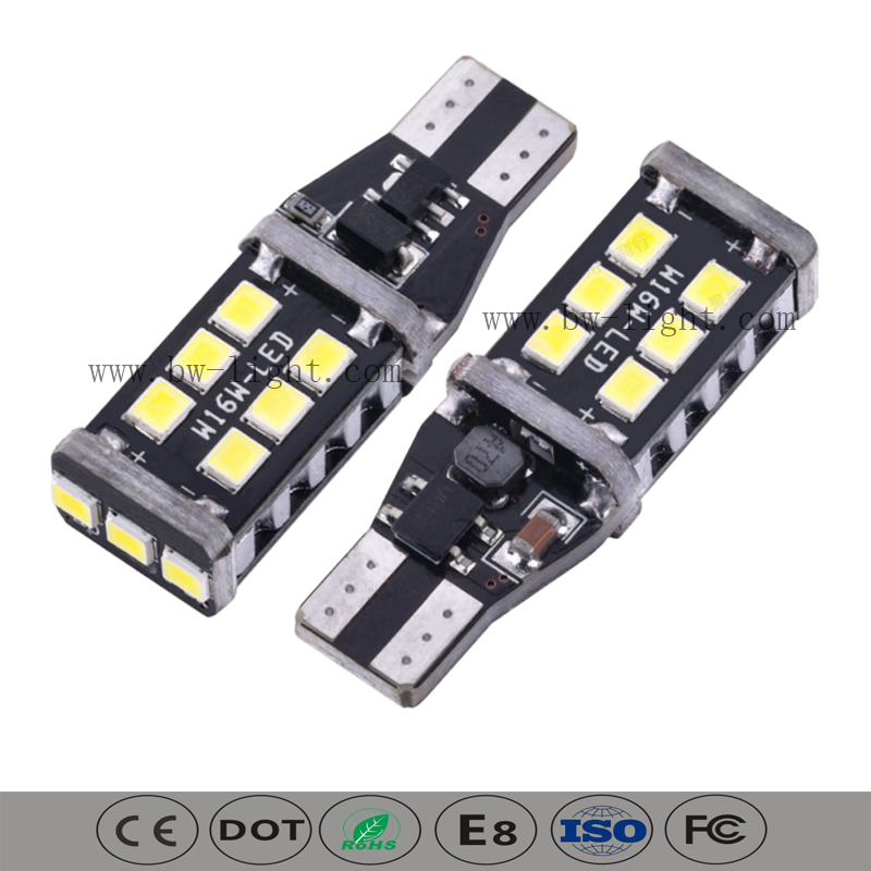 T15 سيارات احتياطية مصابيح LED LED LED 