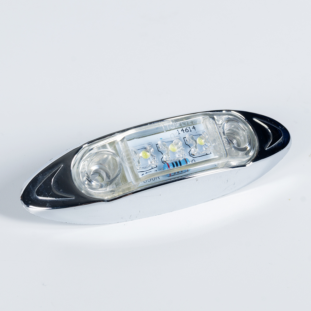 ضوء علامة الشاحنة ، ضوء تخليص الشاحنات ، ضوء علامة مع الكروم ، LED Marker Light LED ، LED Marker Light مع Chrome