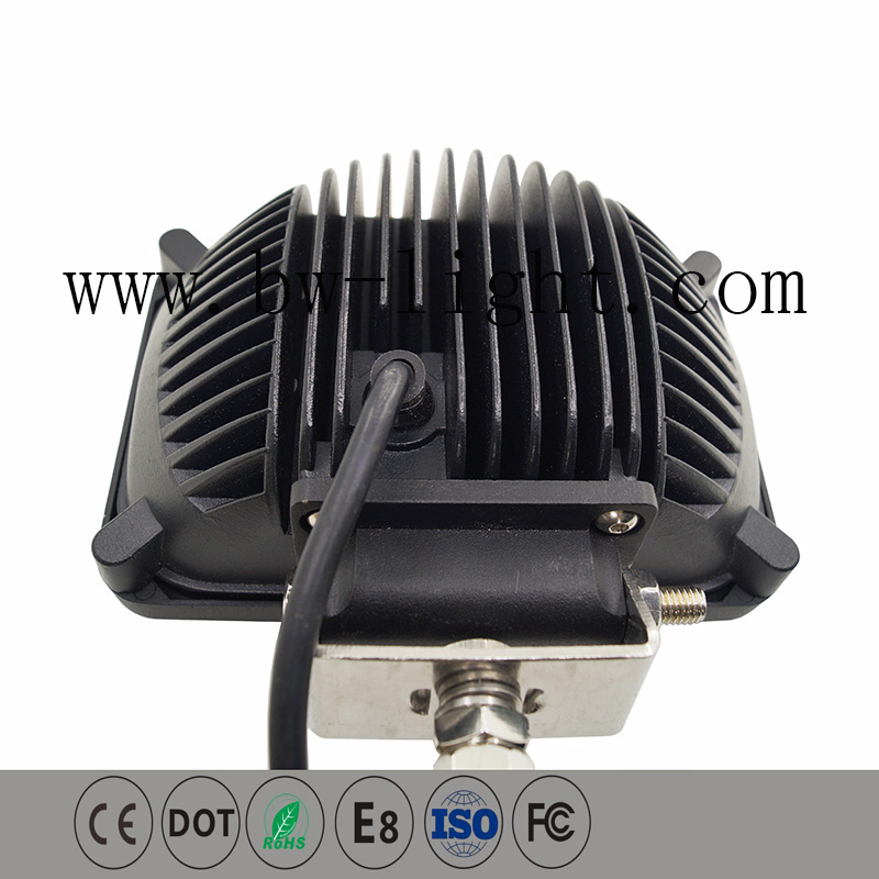 5 بوصات مستطيلة مضادة للماء مصباح العمل من الشركة المصنعة الصينية 