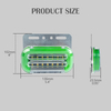 مصابيح علامة جانبية LED متعددة الوظائف لشاحنة شاحنة الشحن