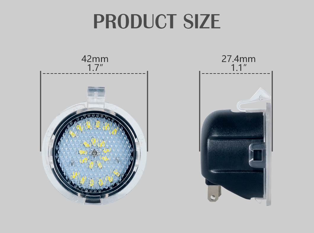 أضواء الرؤية الخلفية مرآة LED بيضاء، أضواء الرؤية الخلفية للمرآة LED للبركة، مصابيح الرؤية الخلفية للمرآة الجانبية LED من تويوتا، مصابيح الرؤية الخلفية للمرآة الجانبية LED تندرا، ضوء الرؤية الخلفية للمرآة الجانبية LED من سيكويا