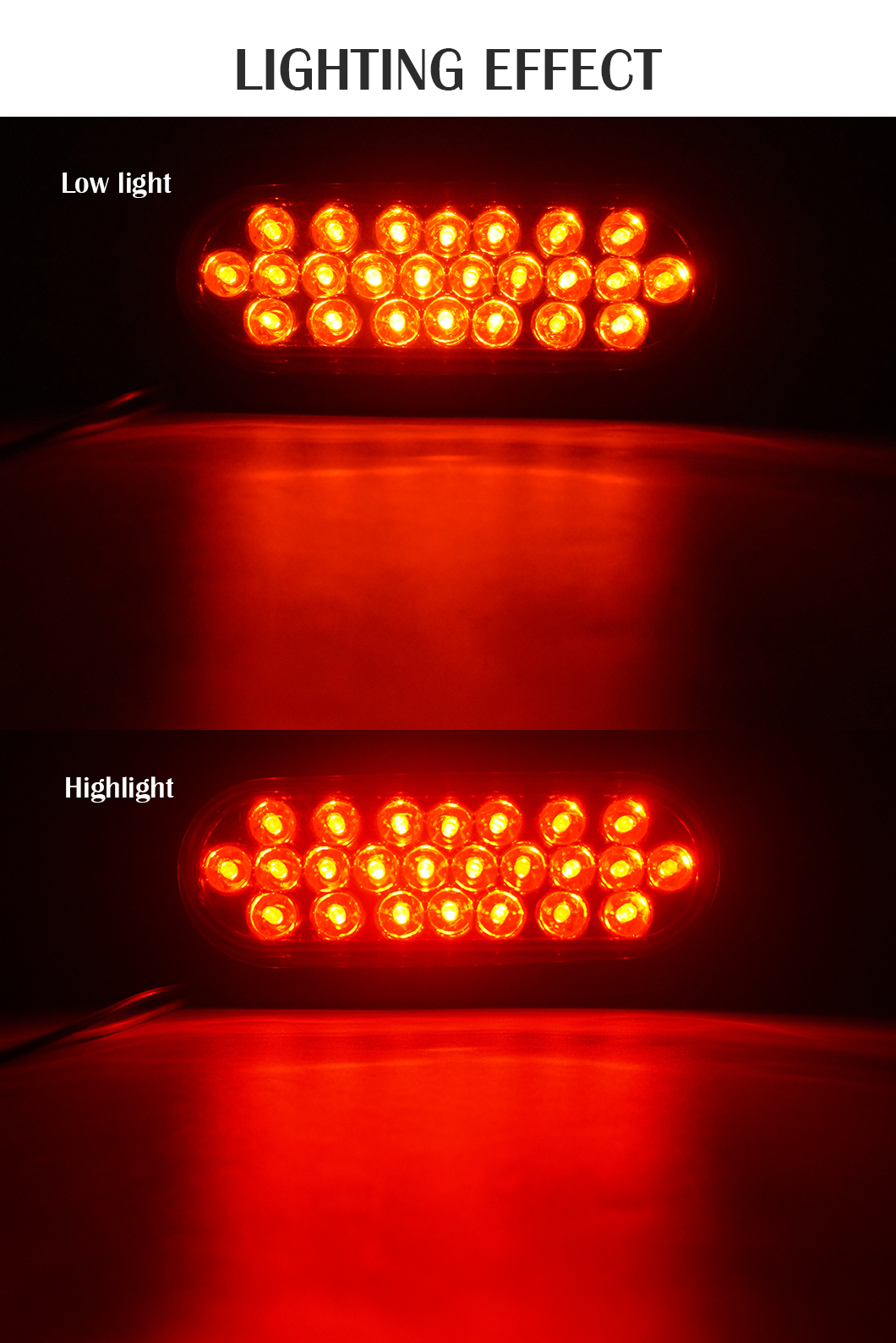 LED الذيل ضوء