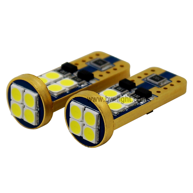 T10 Wadge PCB LED لمبة السيارة