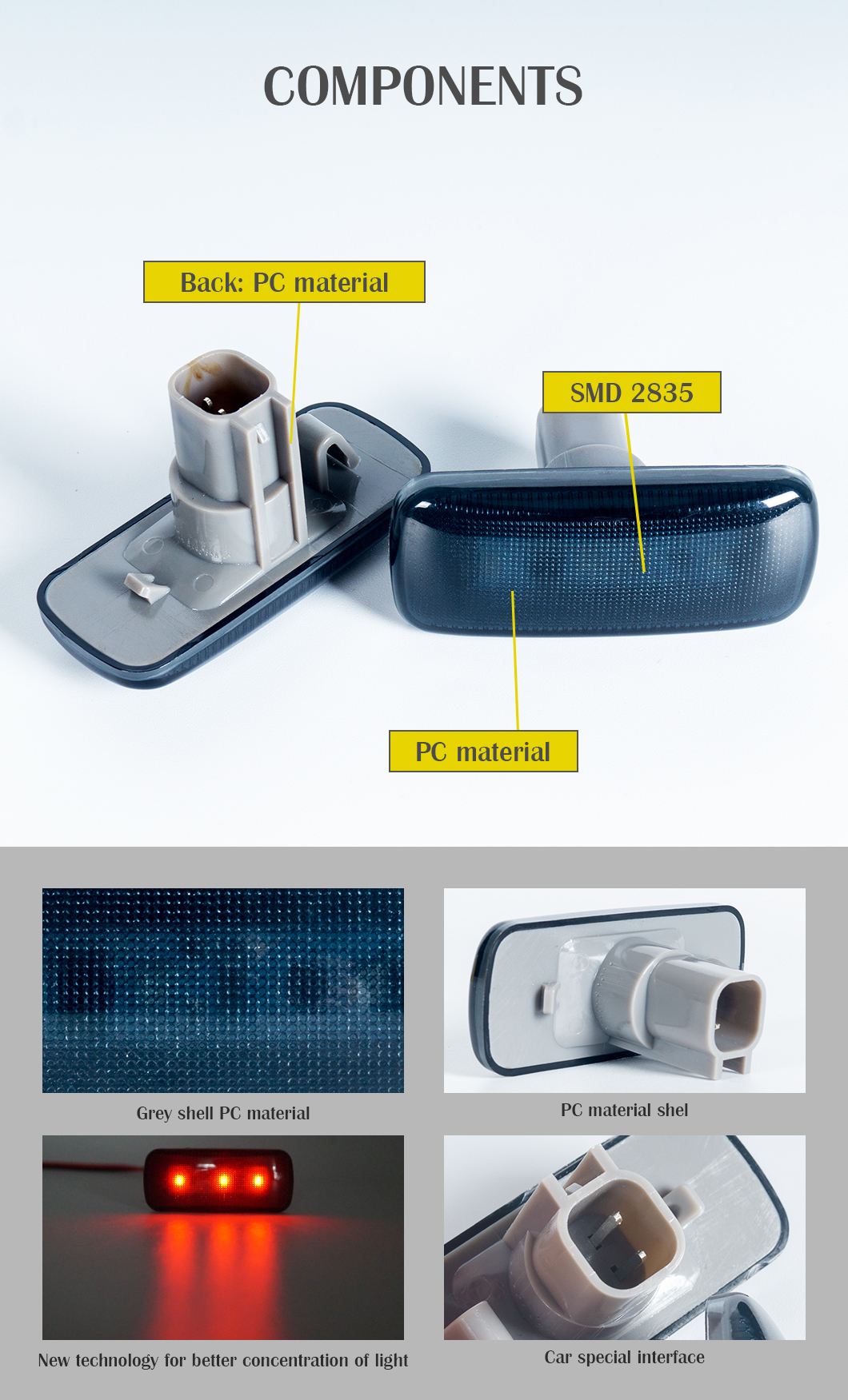 دودج LED أضواء علامة