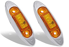 AMBER 24V LED LED LIGHT للشاحنة