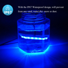  3.8 "Inch- Blue- LED Marine Marker Light