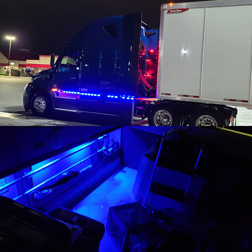 Fender Boat LED LED الخارجي المصباح البحري Marine Marker Light يأتي مع 6pcs عالية الكثافة 2835 SMD LED ، مقاومة للماء ، موثوقة وآمنة.