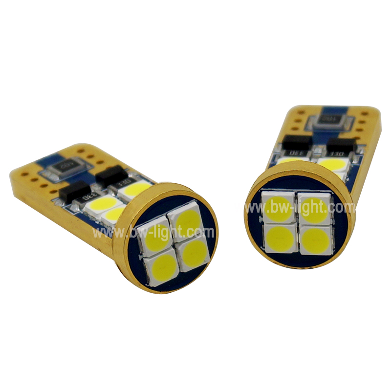 T10 Wadge PCB LED لمبة السيارة