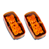 Amber Double Bullseye LED Marker Marker Light 