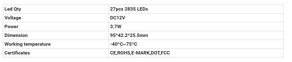 أضواء القارب BD-027W2835-Z