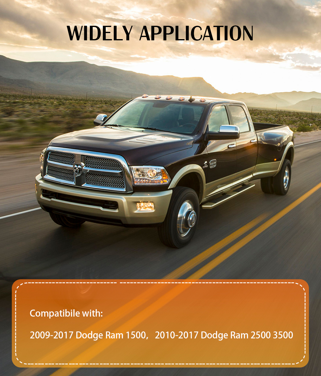 دودج هاي جبل أضواء الفرامل الثالثة