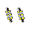 T10 36 ~ 41mm مصابيح Festoon LED LED LED INTRIOR