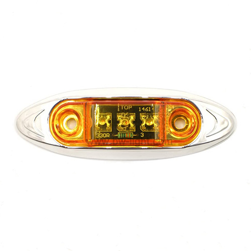 AMBER 24V LED LED LIGHT للشاحنة