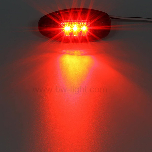 AC12V العنبر بدوره إشارة مصباح LED أضواء سيارة الجانب العلامة