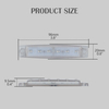  3.8 "Inch- Blue- LED Marine Marker Light