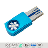 Blue USB LED LED WEDGE LICENT LOMB PLOT للسيارة 